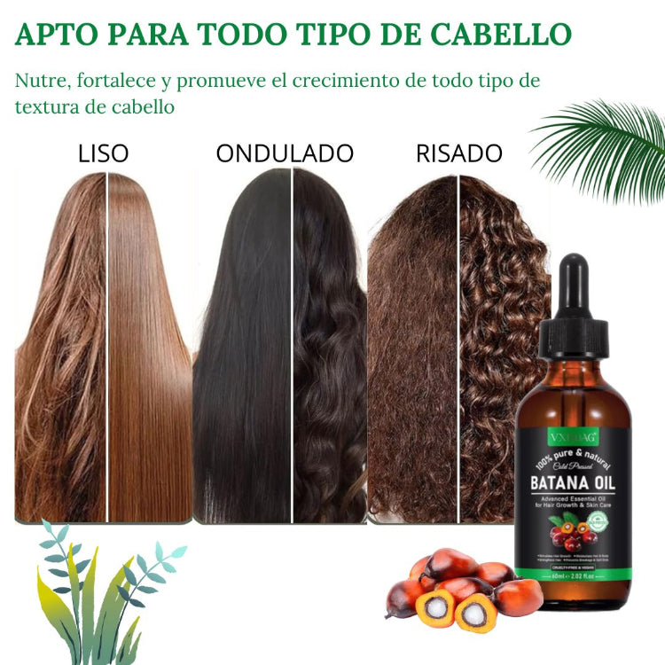 Batana Premium - Tratamiento Natural para Caída, Frizz y Cabello Débil