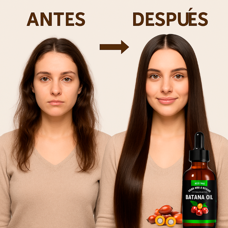 Batana Premium - Tratamiento Natural para Caída, Frizz y Cabello Débil