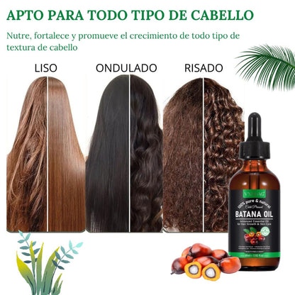 Batana Premium - Tratamiento Natural para Caída, Frizz y Cabello Débil