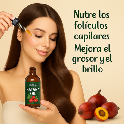 Batana Premium - Tratamiento Natural para Caída, Frizz y Cabello Débil