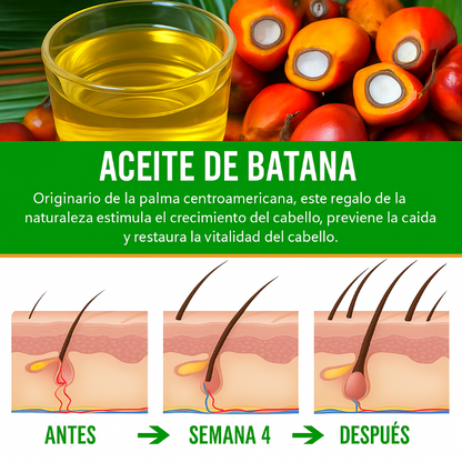 Batana Premium - Tratamiento Natural para Caída, Frizz y Cabello Débil